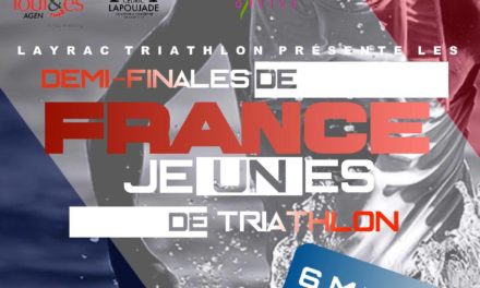 Demi-finale Sud-Ouest du championnat de france de triathlon jeune 2018
