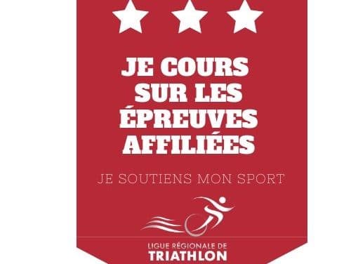 Modification calendrier épreuves Ligue Nouvelle-Aquitaine de Triathlon