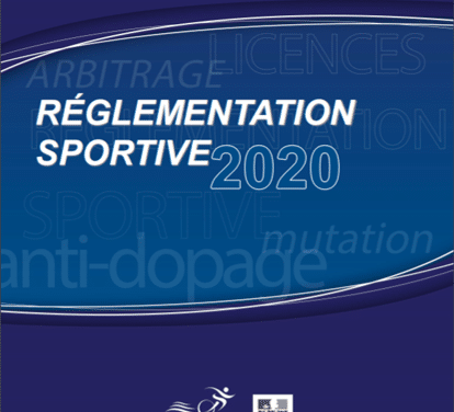 Réglementation sportive 2020