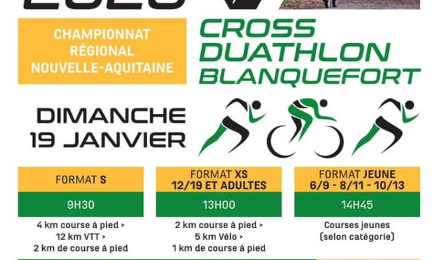 Championnat Nouvelle-Aquitaine de Cross Duathlon 2020