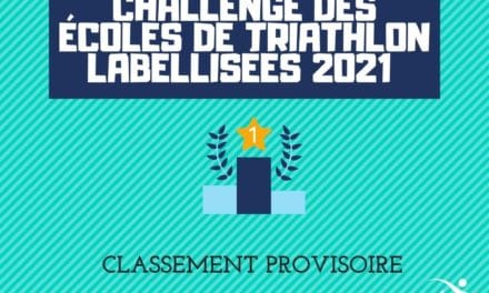 Classement provisoire du Challenge des Écoles de Triathlon labellisées 2021