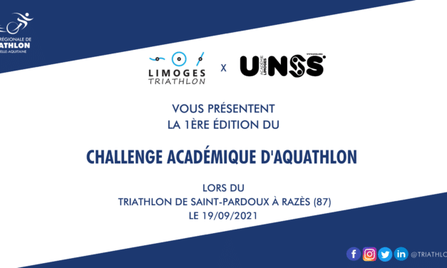 1ère Edition du Challenge Académique d’Aquathlon