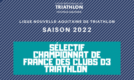 Retour sur le Sélectif au Championnat de France des Clubs D3 de Triathlon