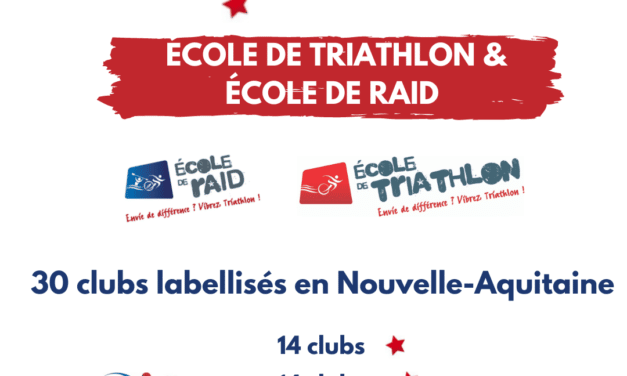 Labellisation Écoles de Triathlon & Écoles de Raid 2022-2023