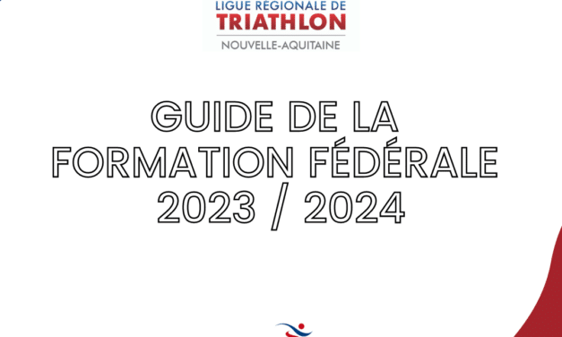 Offre de formation fédérale 2023 / 2024 Nouvelle-Aquitaine